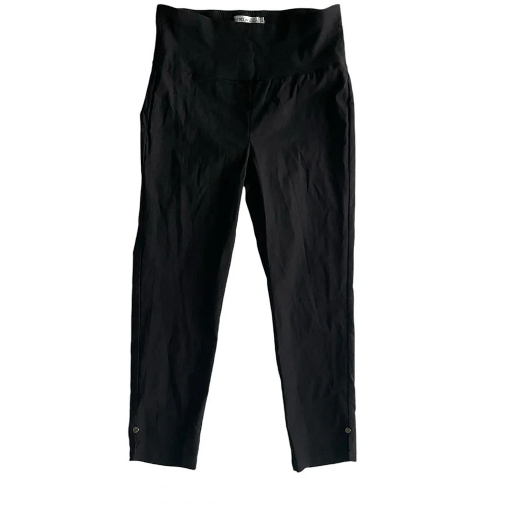 Patricia Luca Milano Fit Capri Black Trousers Size 27